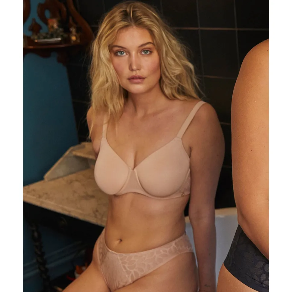 Buy Perfect Curves Ultra High Waist Lace Shaping Brief-Blush