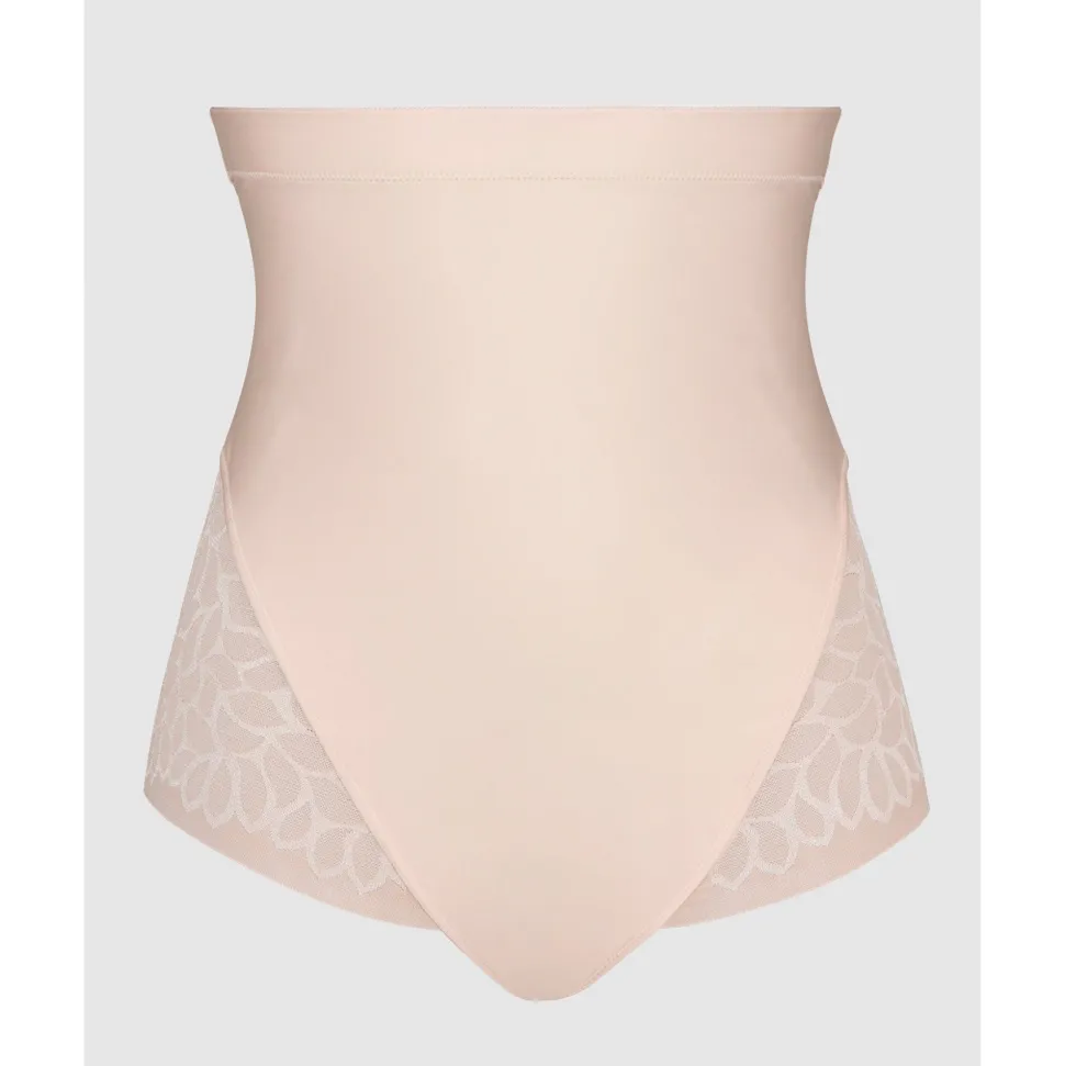Buy Perfect Curves Ultra High Waist Lace Shaping Brief-Blush