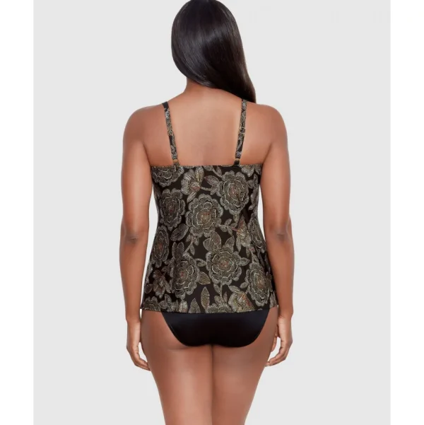 Buy Petal Pusher Love Knot Slimming Underwired Tankini Top