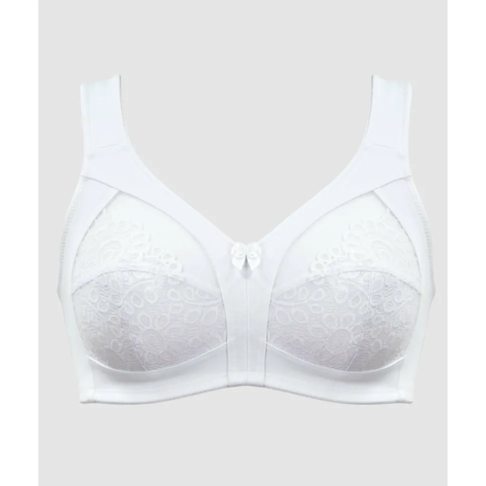 Buy Plus Size Wide Strap Soft Cup Wirefree Bra
