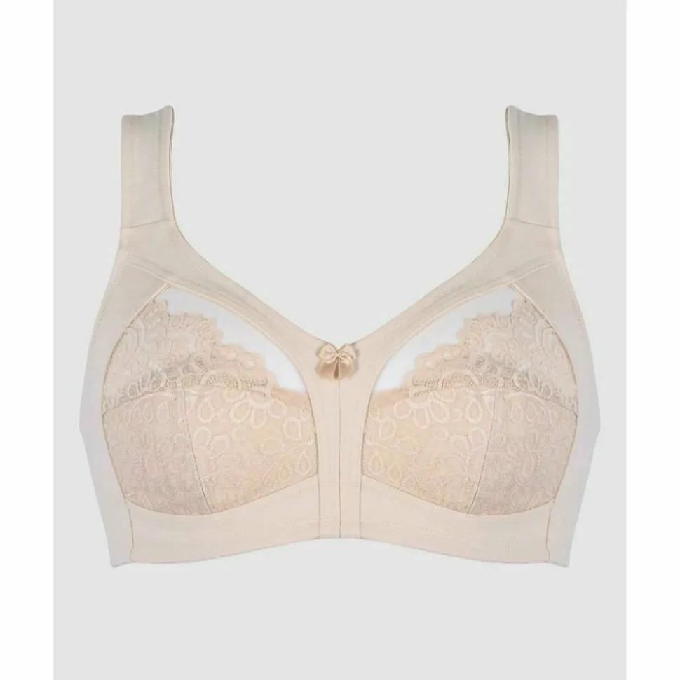 Buy Plus Size Wide Strap Soft Cup Wirefree Bra