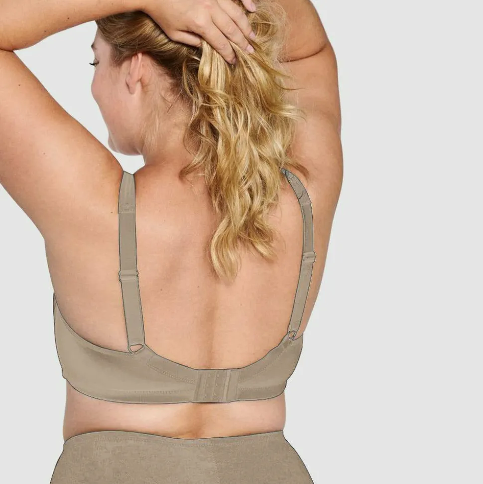Buy Plus Size Wirefree Bra with Padded Straps