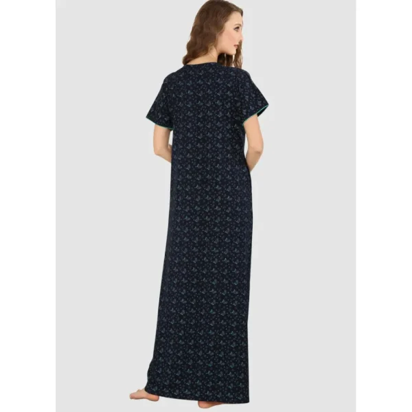 Buy Printed Cotton Blend Maternity & Nursing Nighty