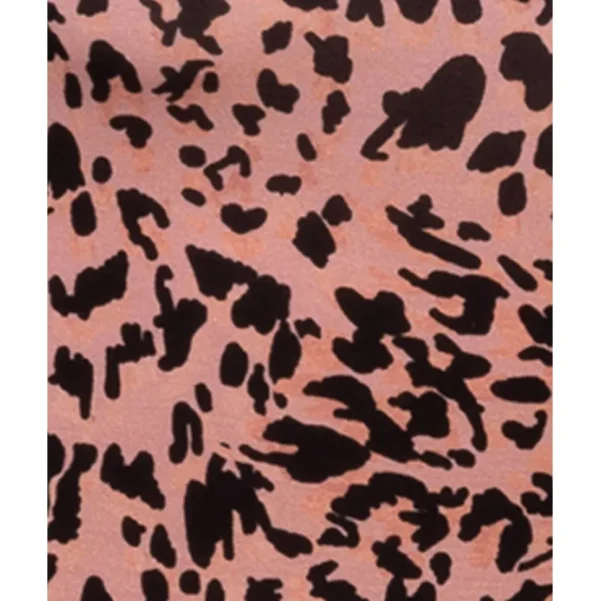 Buy Printed Viscose Boat Neck Long Sleeve Bodysuit