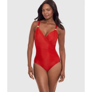 Buy Razzle Dazzle Siren Crossover Shaping Swimsuit