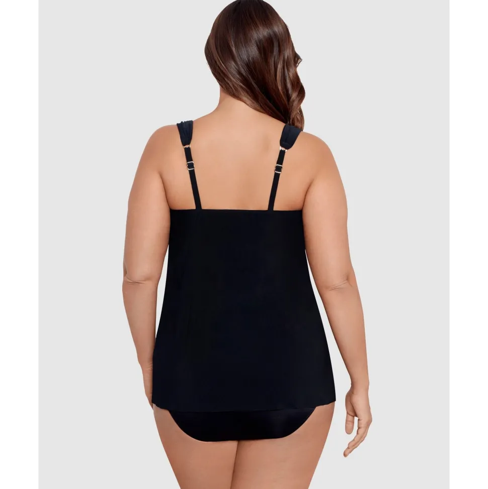Buy Razzle Dazzle Underwired Plus Size Tankini Top