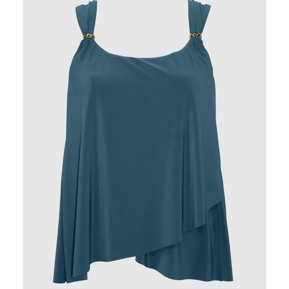 Buy Razzle Dazzle Underwired Plus Size Tankini Top