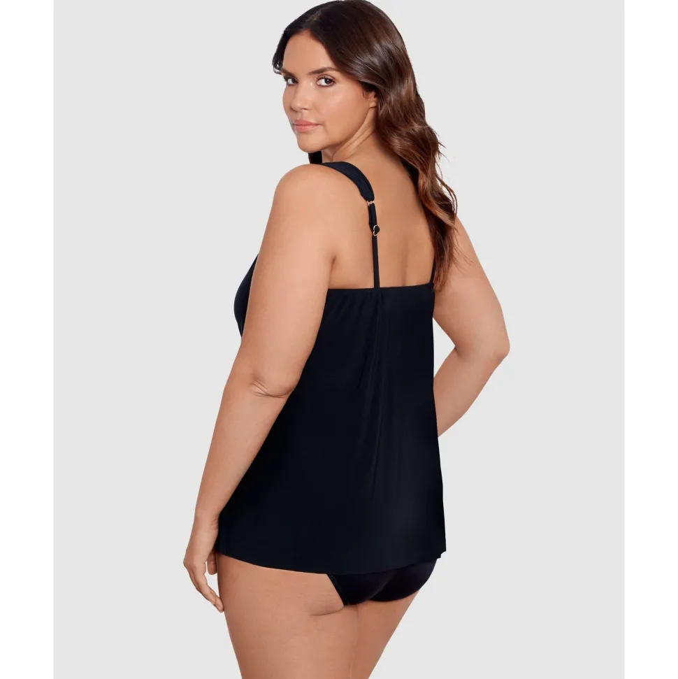 Buy Razzle Dazzle Underwired Plus Size Tankini Top