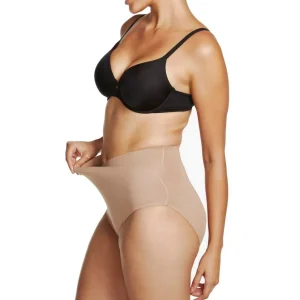 Buy Real Smooth® Wrap Front High Waist Shaping Brief-Stucco