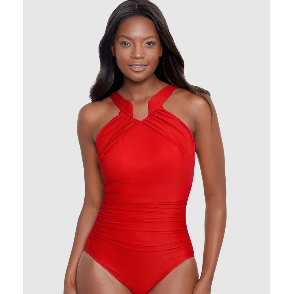 Buy Rock Solid Aphrodite High Neck Shaping Swimsuit