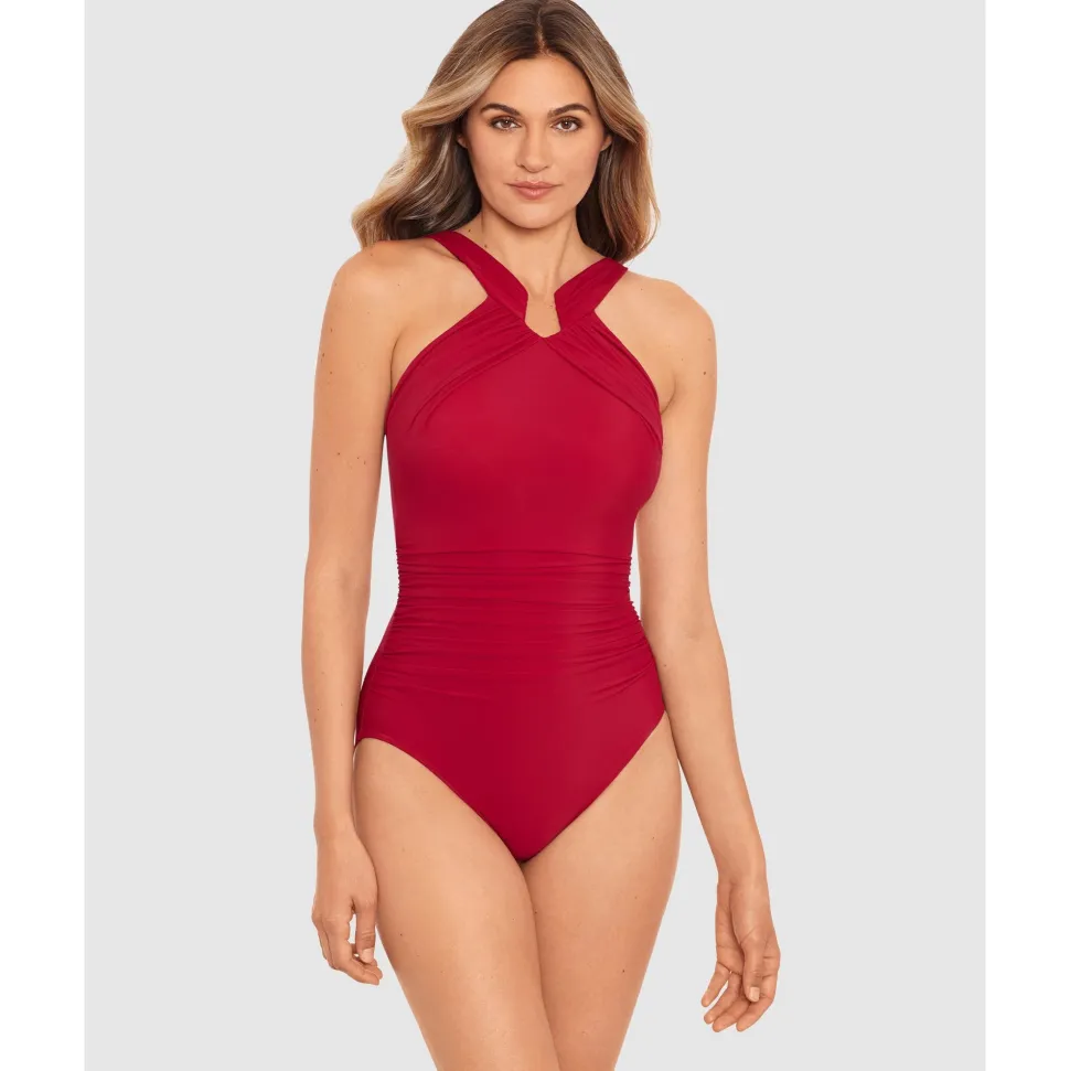Buy Rock Solid Aphrodite High Neck Shaping Swimsuit