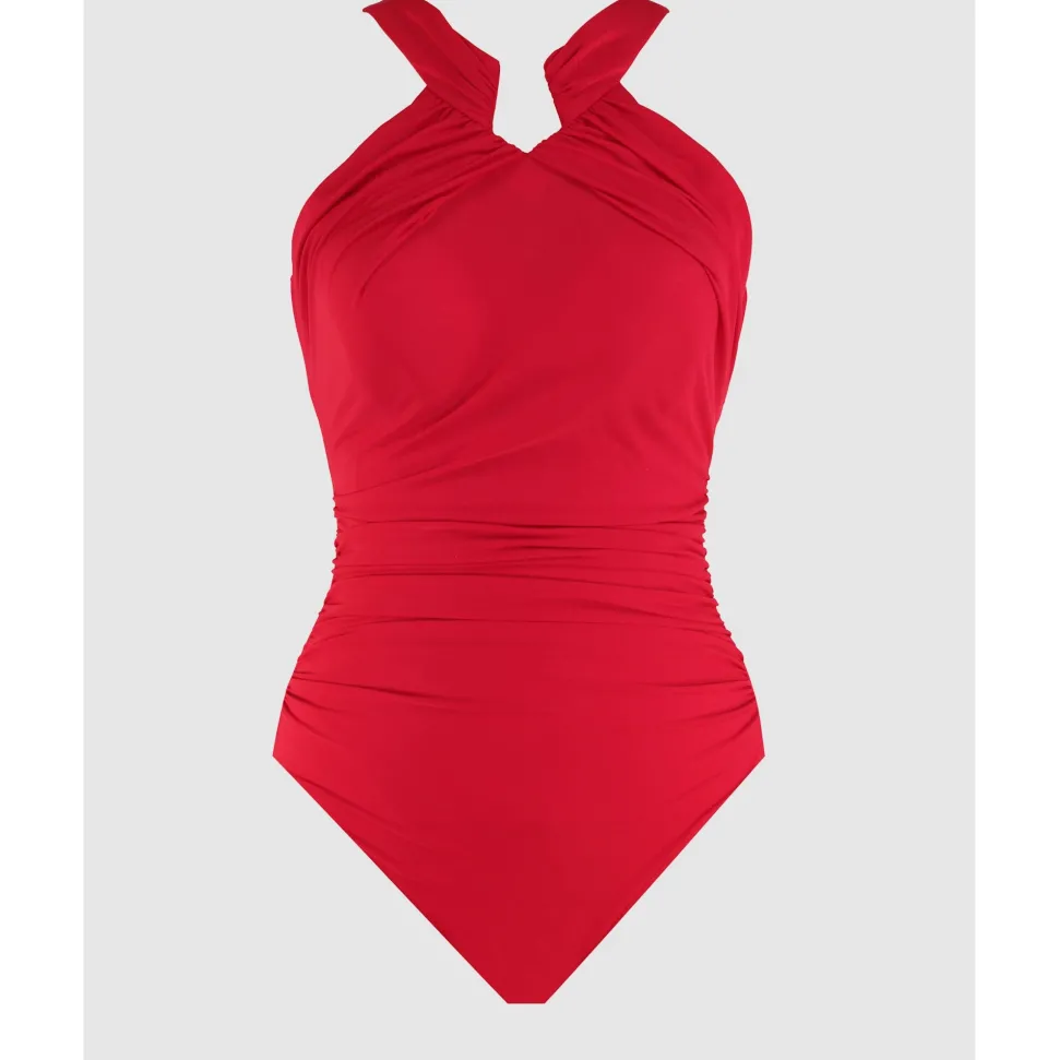 Buy Rock Solid Aphrodite High Neck Shaping Swimsuit
