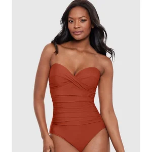 Buy Rock Solid Madrid Strapless Shaping Swimsuit