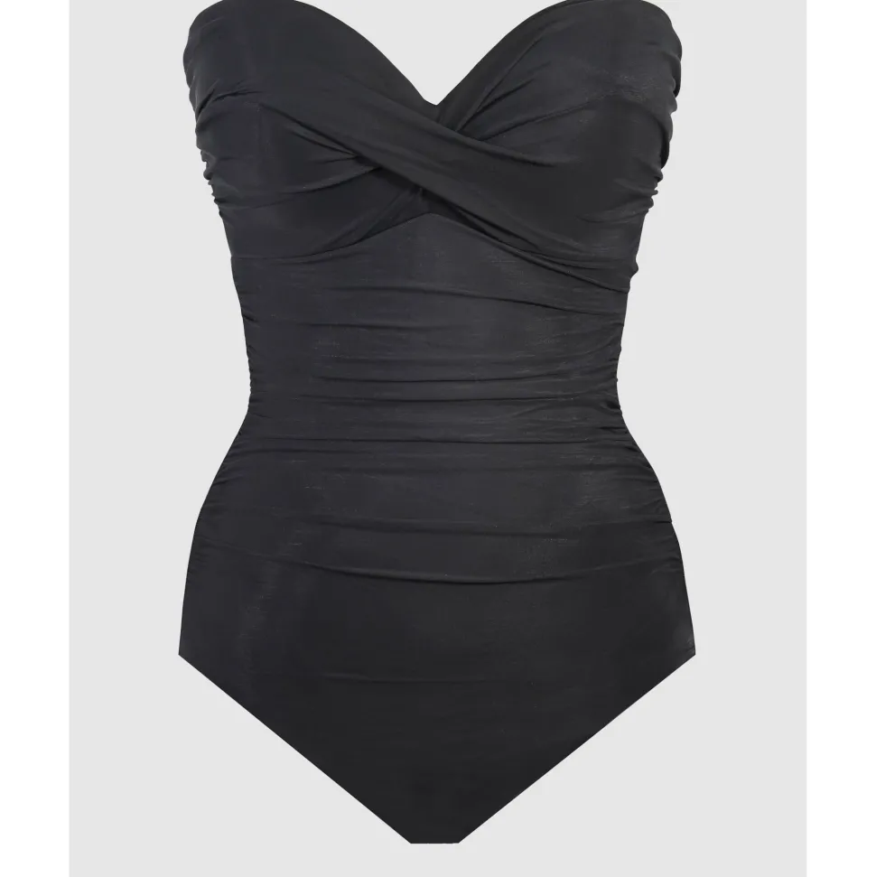 Buy Rock Solid Madrid Strapless Shaping Swimsuit