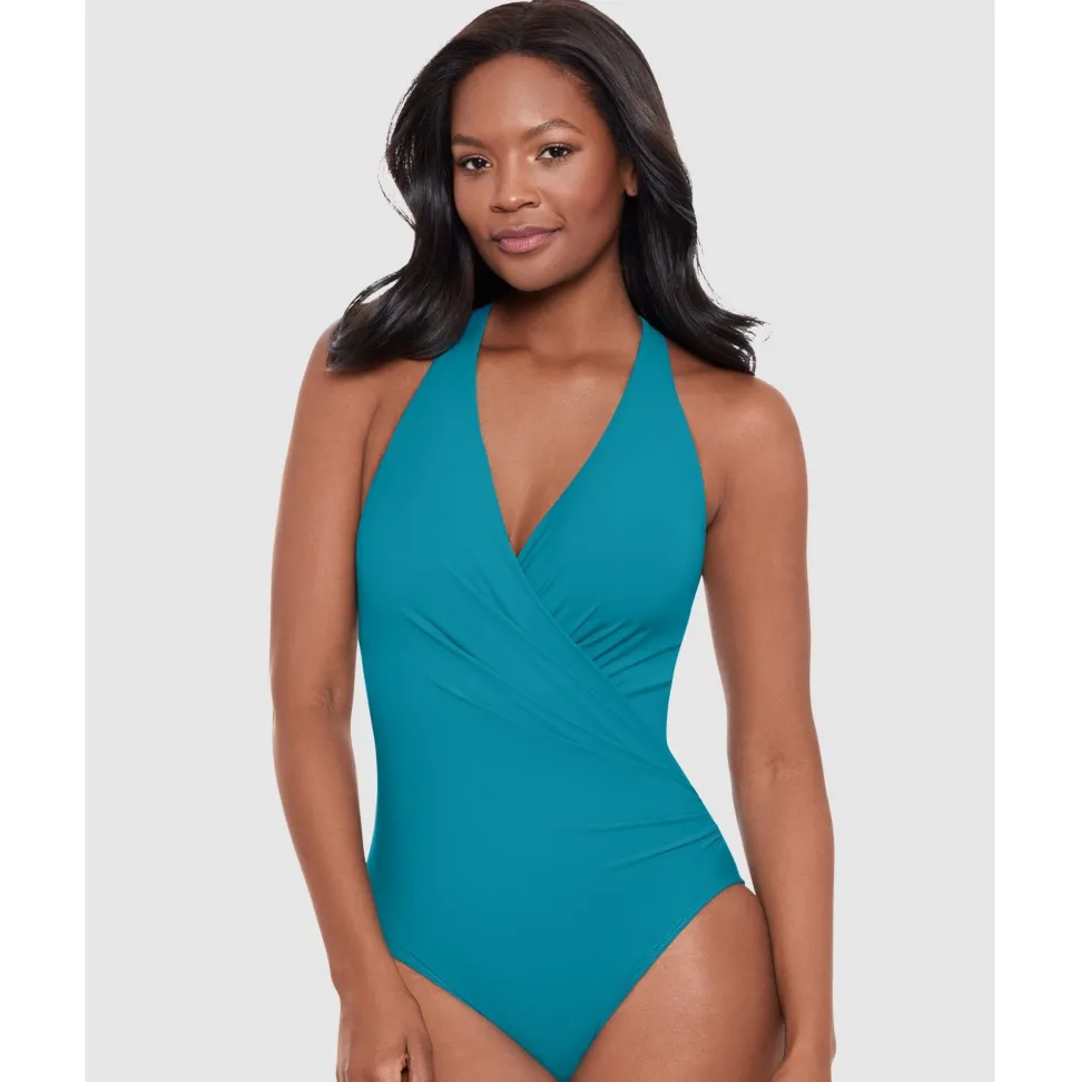 Buy Rock Solid Wrapsody Halter Neck Shaping Swimsuit