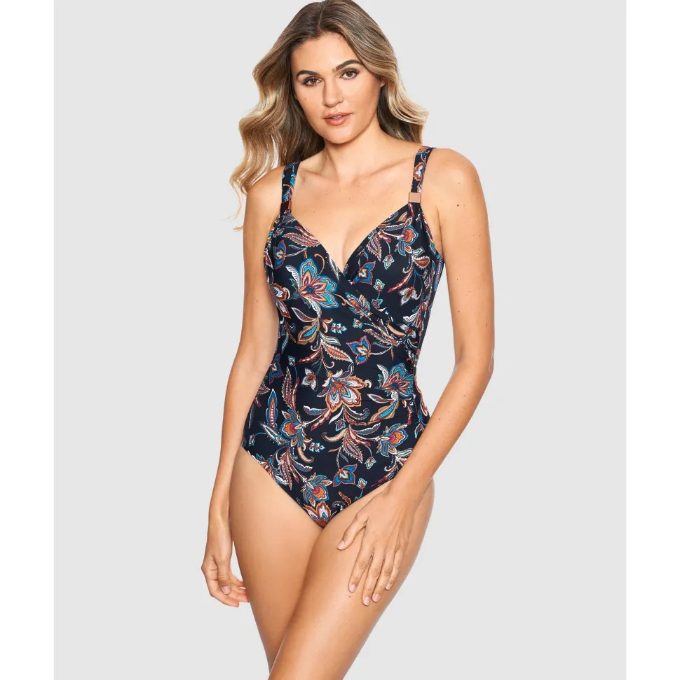 Buy Scotch Floral Siren Crossover Shaping Swimsuit