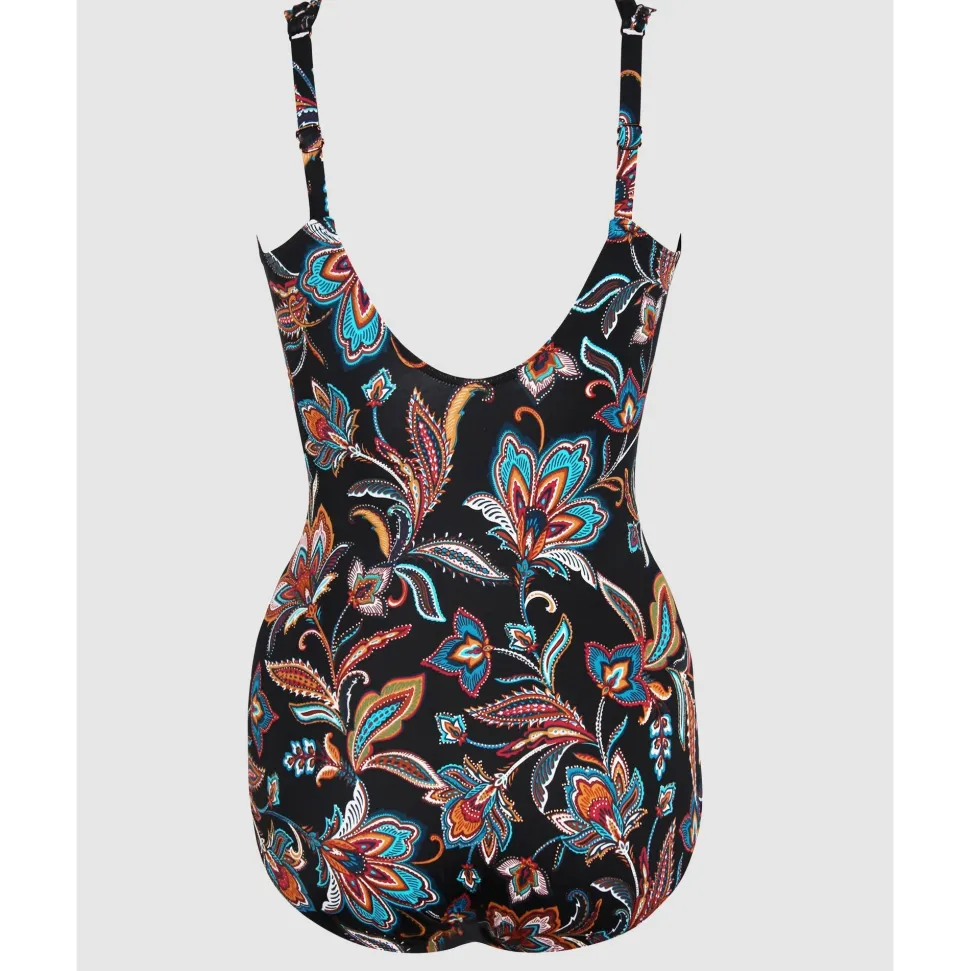 Buy Scotch Floral Siren Crossover Shaping Swimsuit