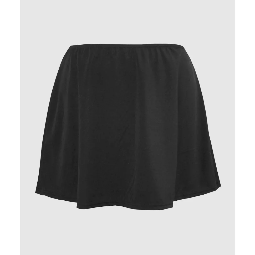 Buy Separates Skirted Shaping Bikini Bottoms-Black