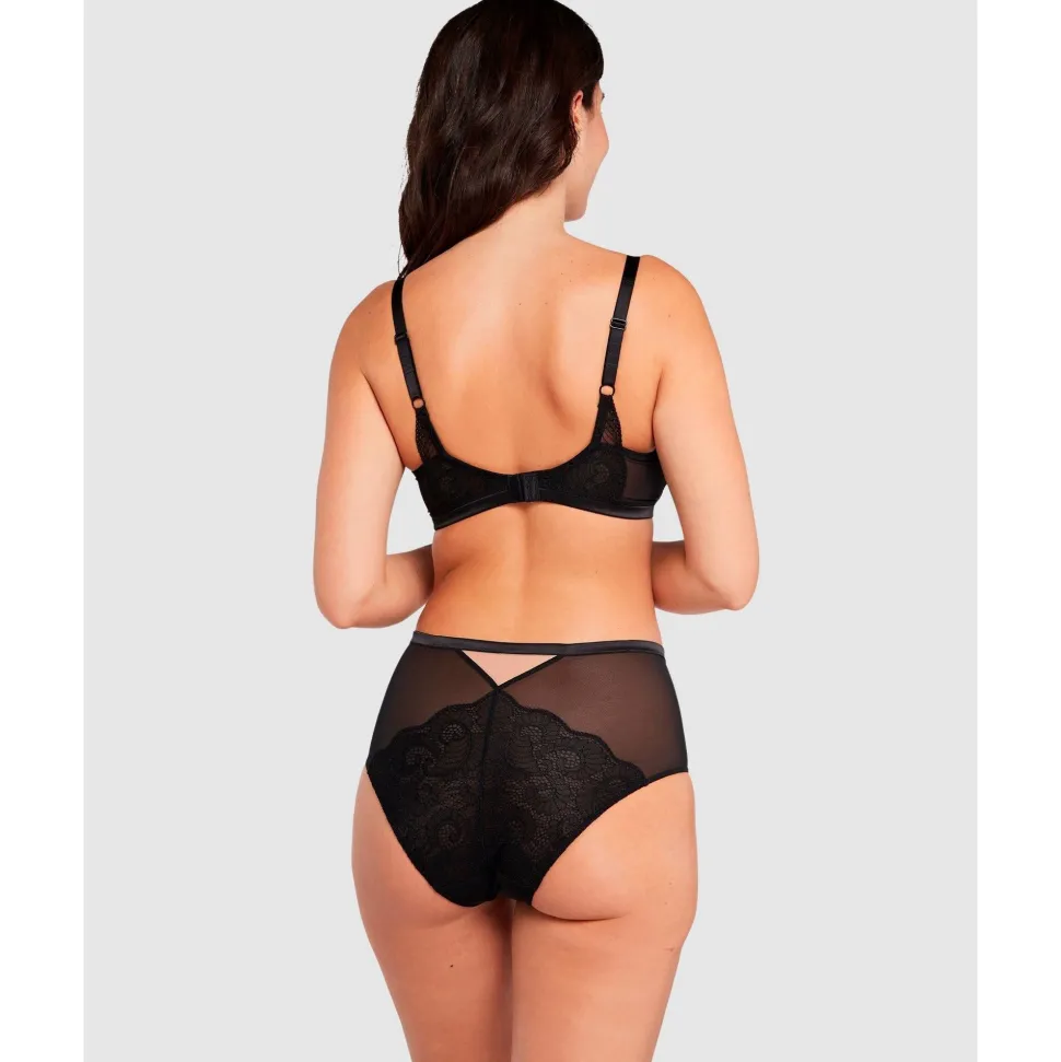 Buy Serena High Waist Tulle & Lace Brief