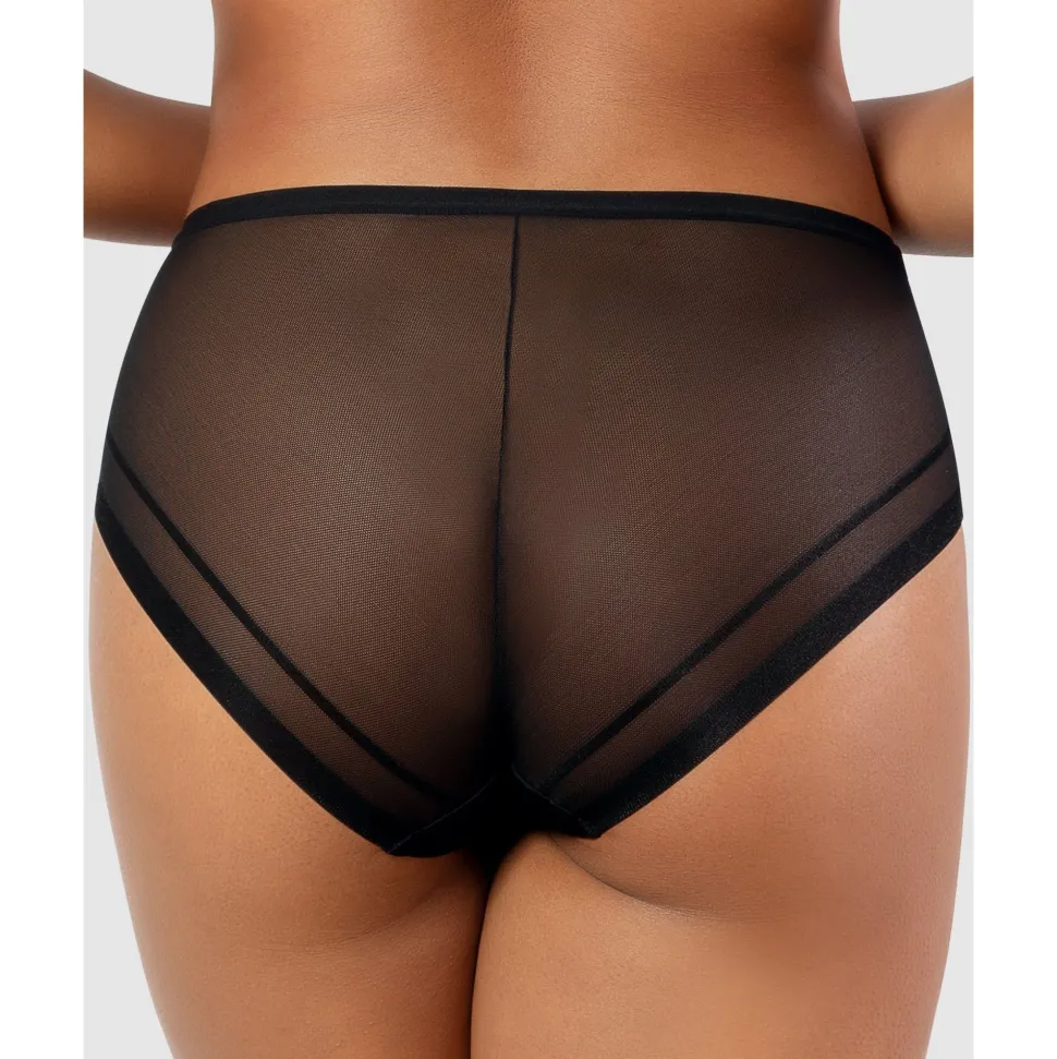 Buy Shea Full Coverage High Waist Brief-Black