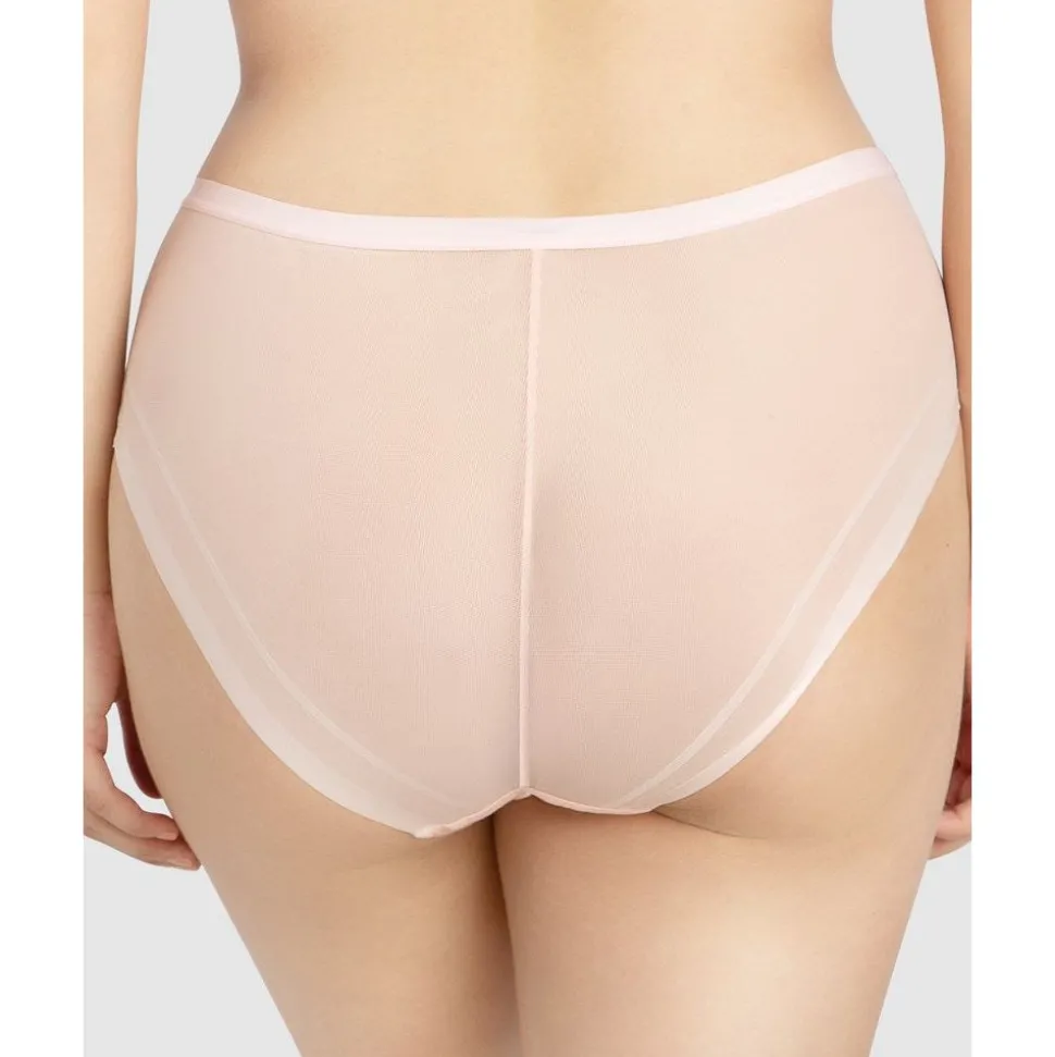 Buy Shea Full Coverage High Waist Brief-Petal Pink