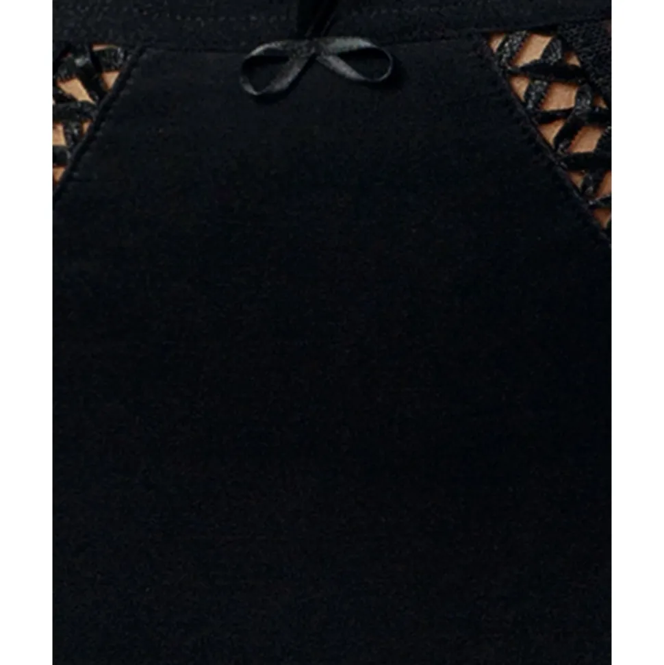 Buy Shea Full Coverage High Waist Brief-Black