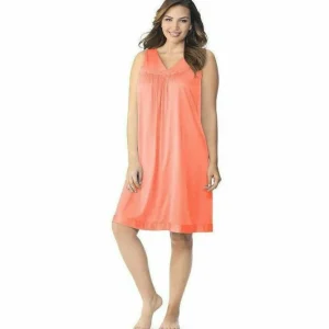 Buy Short Sleeveless Nylon Nightgown