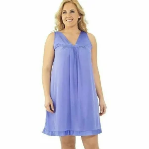 Buy Short Sleeveless Nylon Nightgown