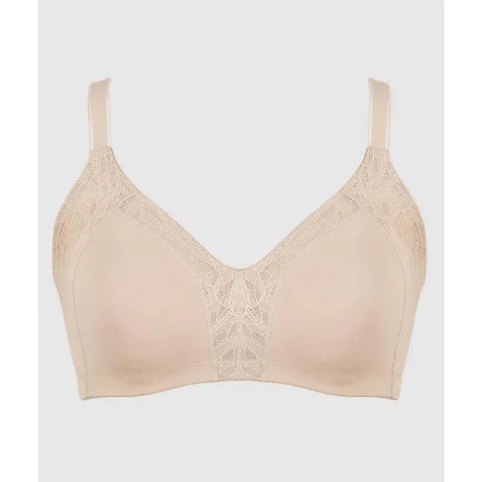 Buy Side Smoothing Minimiser Bra With Lace