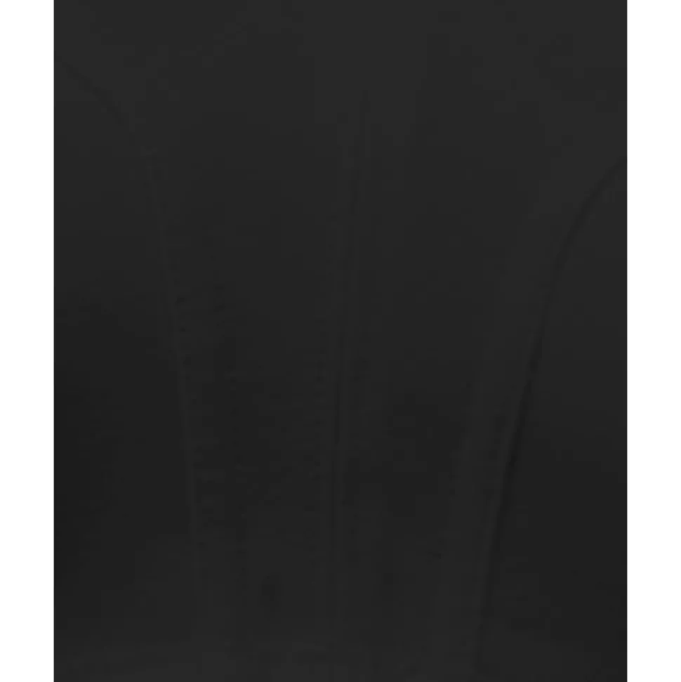 Buy Side Smoothing Organic Cotton Wirefree Minimiser Bra-Black