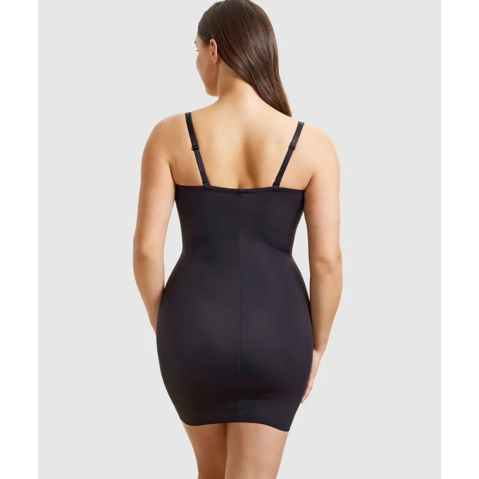 Buy Sleek Essentials Convertible-to-Strapless Shaper Slip-Black