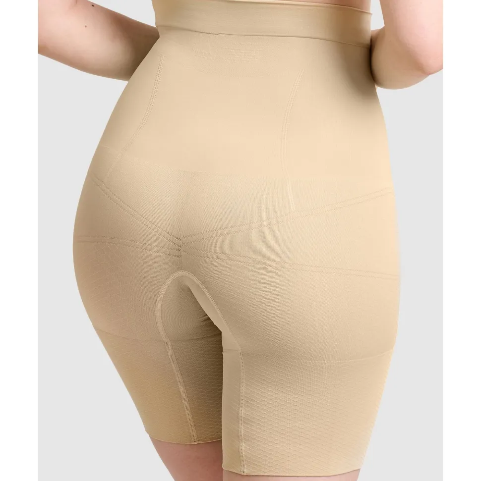 Buy Slimmers High Waist Tummy & Thigh Shaper Short-Skin