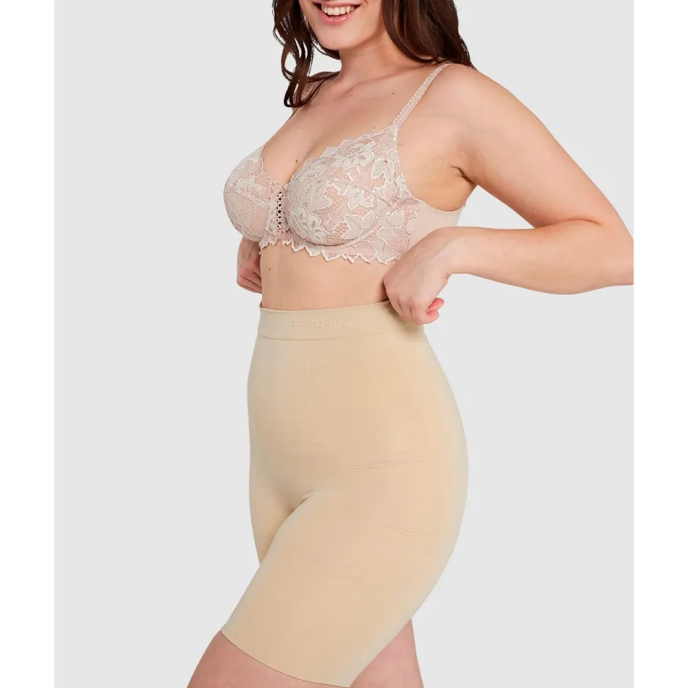 Buy Slimmers High Waist Tummy & Thigh Shaper Short-Skin