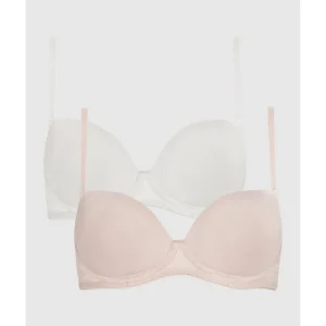 Buy Sophia Wirefree Viscose T-Shirt Style Teen Bra (2 Pack)