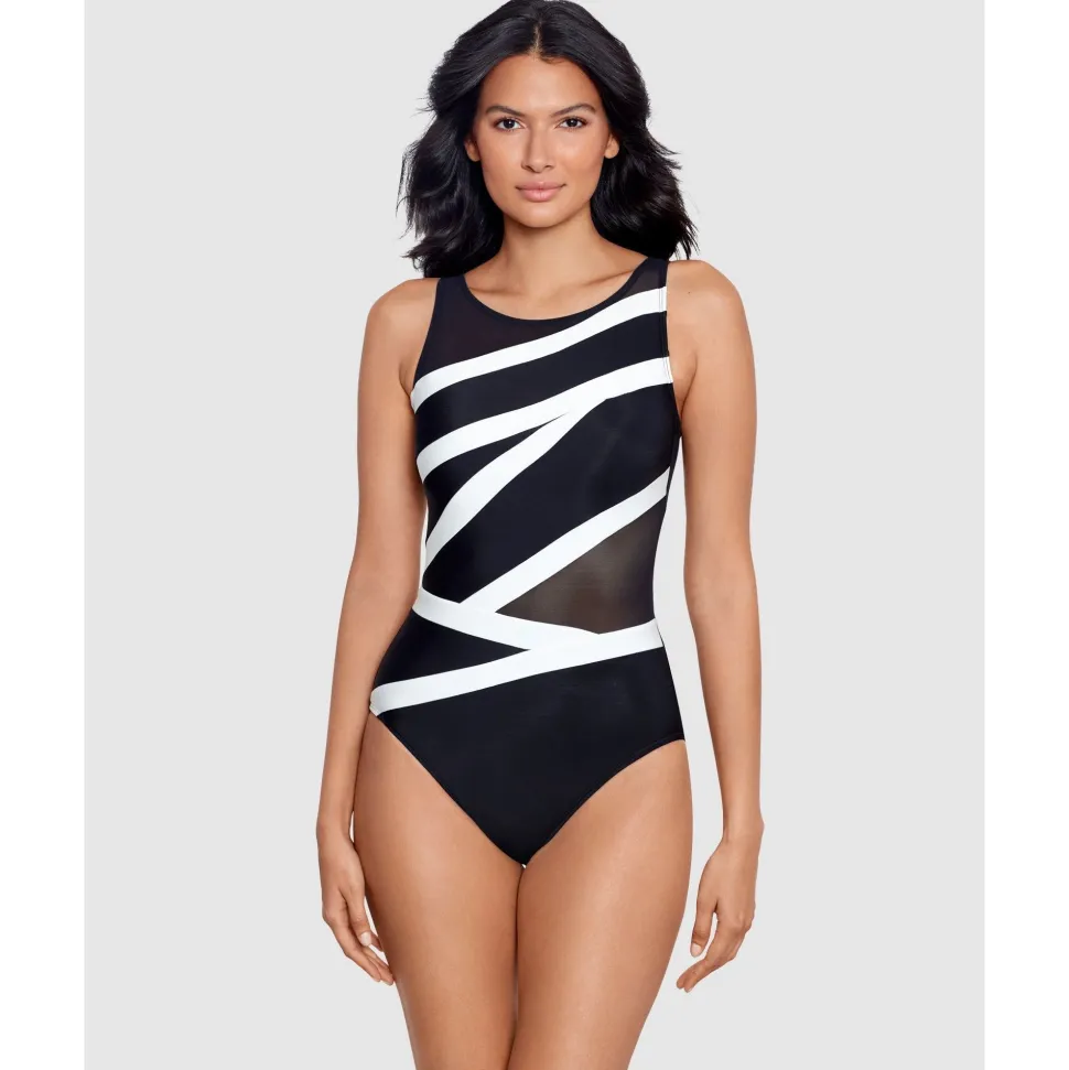 Buy Spectra Somerpointe High Neck One Piece Shaping Swimsuit