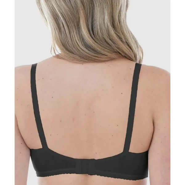 Buy Striped Cotton Lightly Lined Wirefree Plunge Bra