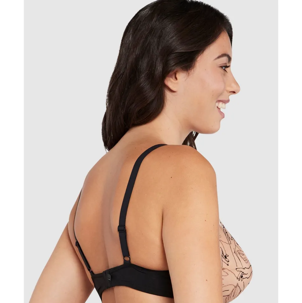 Buy Tamara Embroidered Tulle Wired Plunge Bra