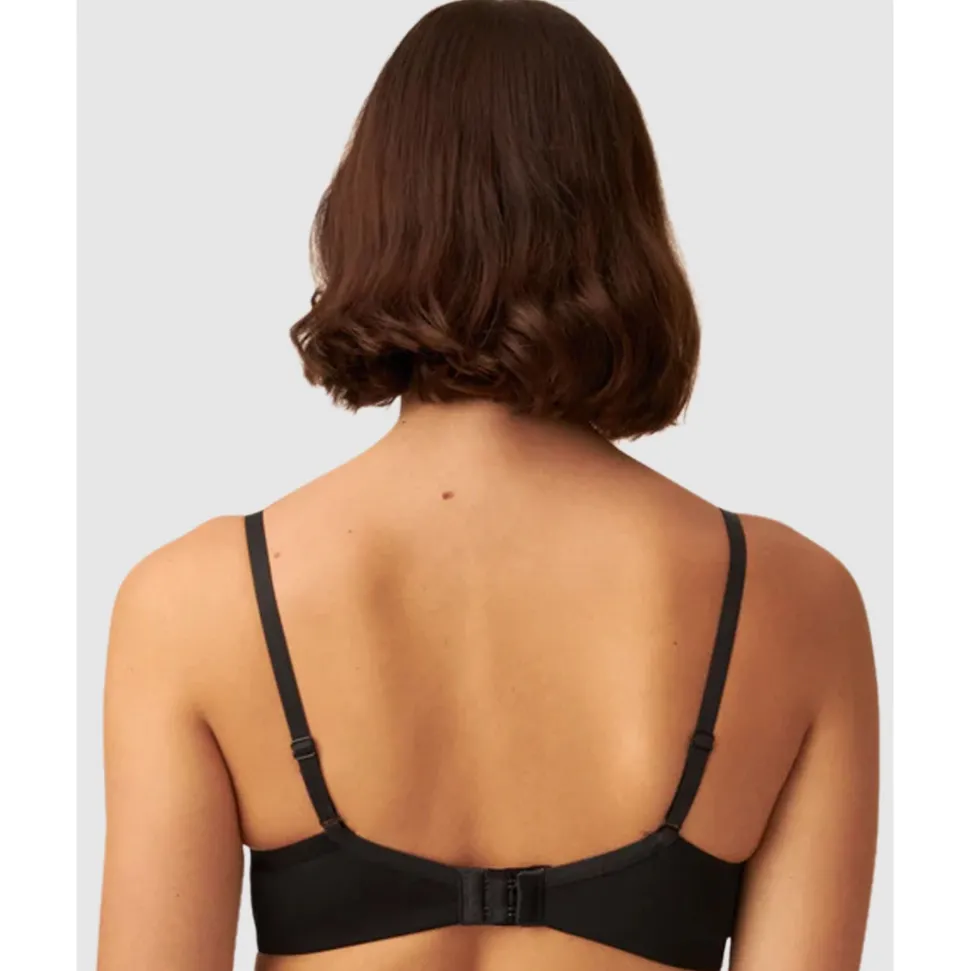 Buy The Friday Recycled Lace Lined Underwire Bra-Black
