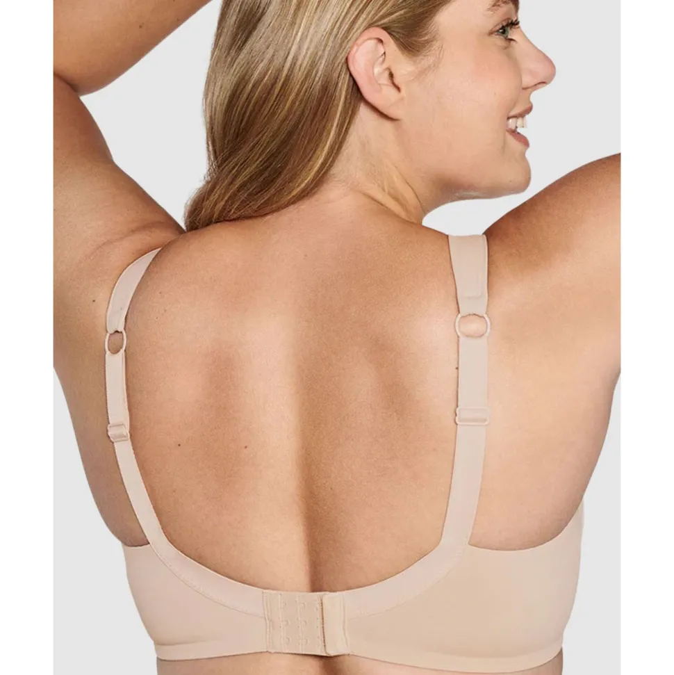 Buy The Wednesday Wireless T-Shirt Bra with Padded Straps-Clay