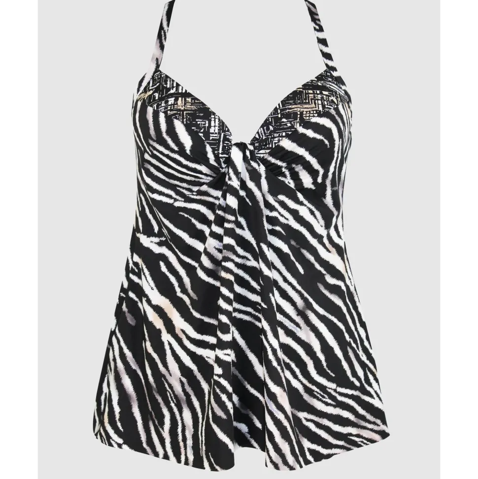 Buy Tigre Sombre Marina Underwired Padded Tankini Top