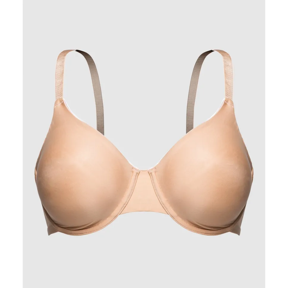 Buy Unseen Seamless Underwire Full Cup T-Shirt Bra-Blush-Beige