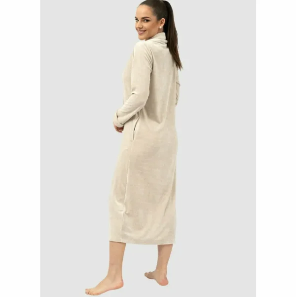 Buy Vancouver Button Up Bamboo & Cotton Robe