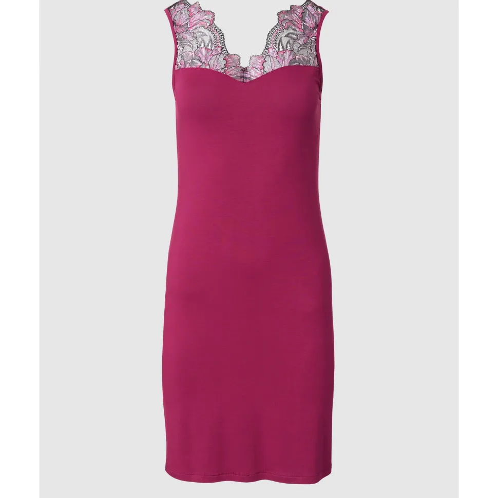 Buy Viscose & Lace Trim Short Nightie