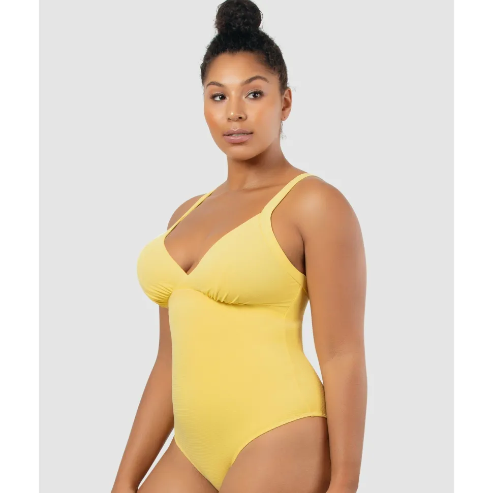 Buy Vivien Full Bust V Neck Plunge Swimsuit