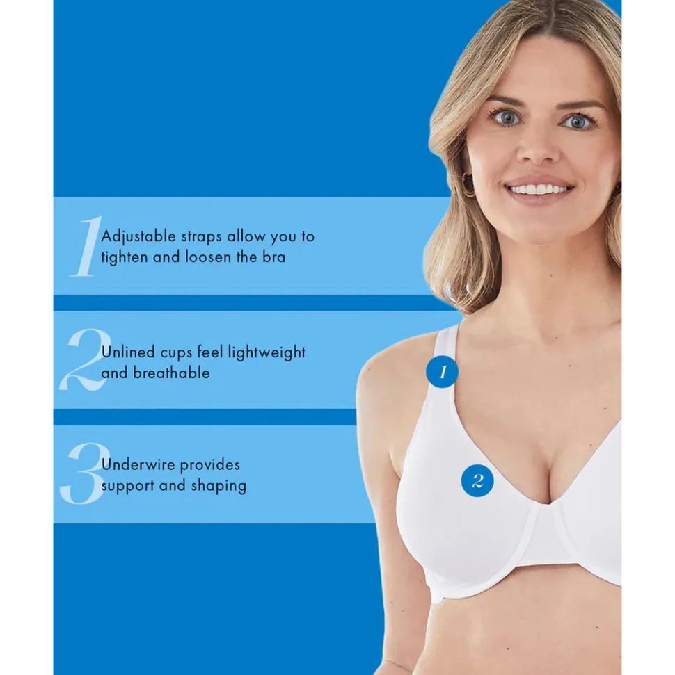 Buy Wired Unlined Cotton T-Shirt Bra