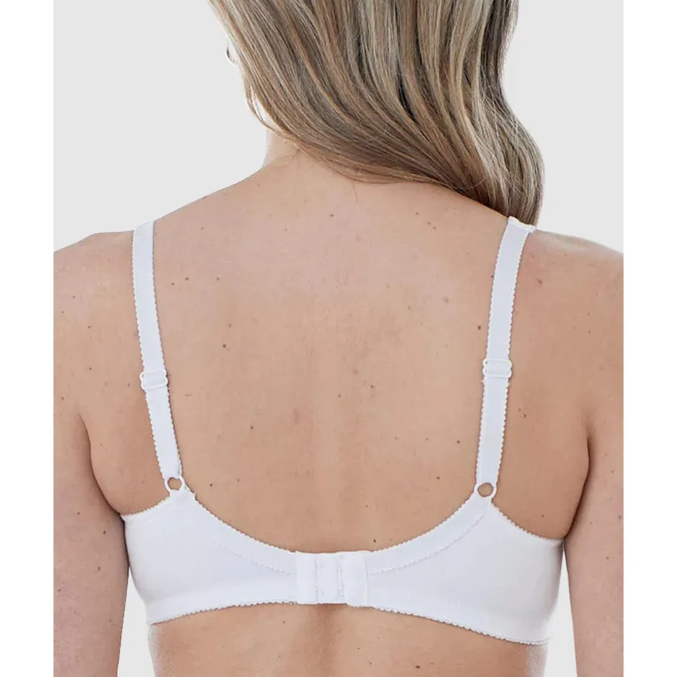 Buy Wirefree Full Cup Unlined 100% Cotton Bra