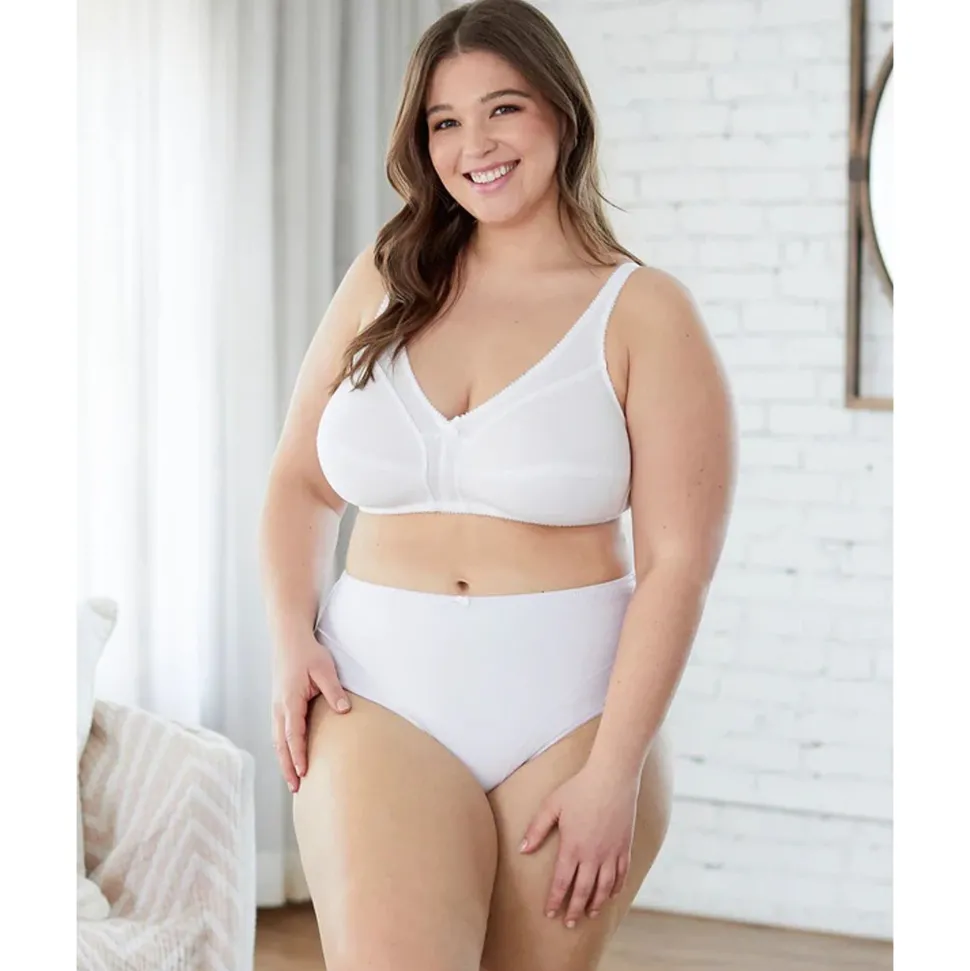 Buy Wirefree Full Cup Unlined 100% Cotton Bra