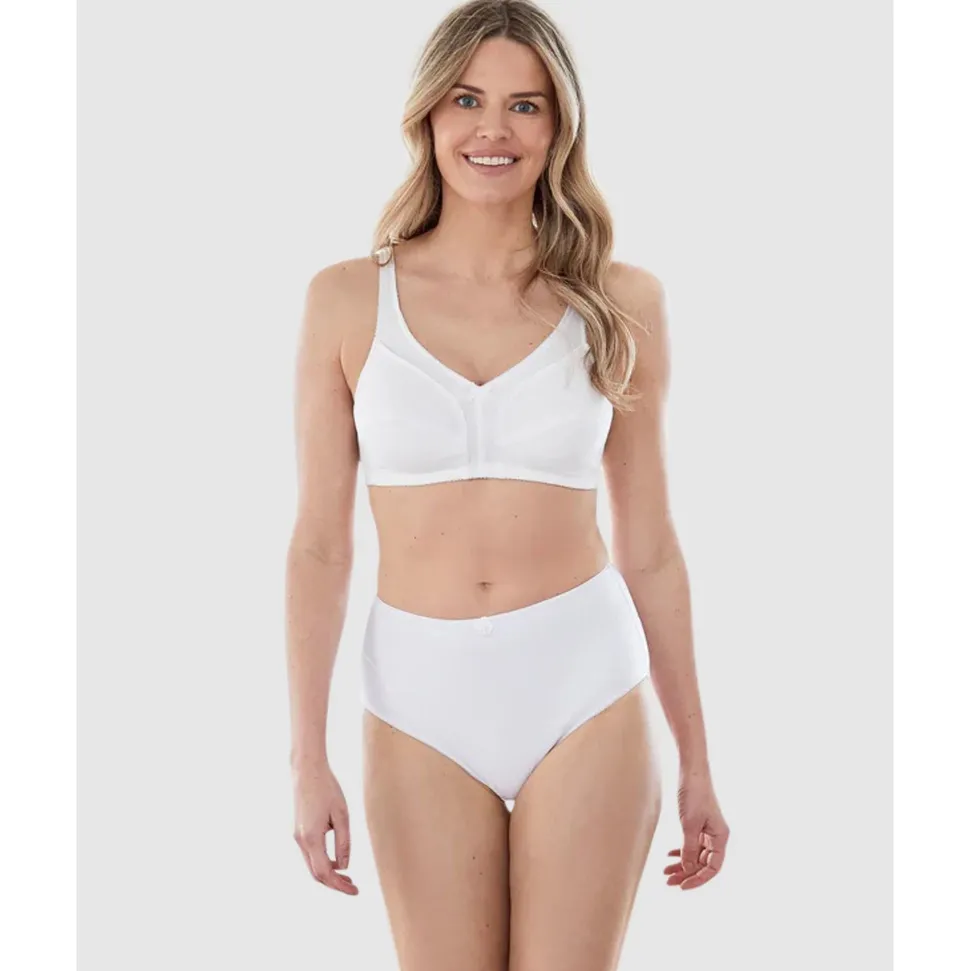 Buy Wirefree Full Cup Unlined 100% Cotton Bra