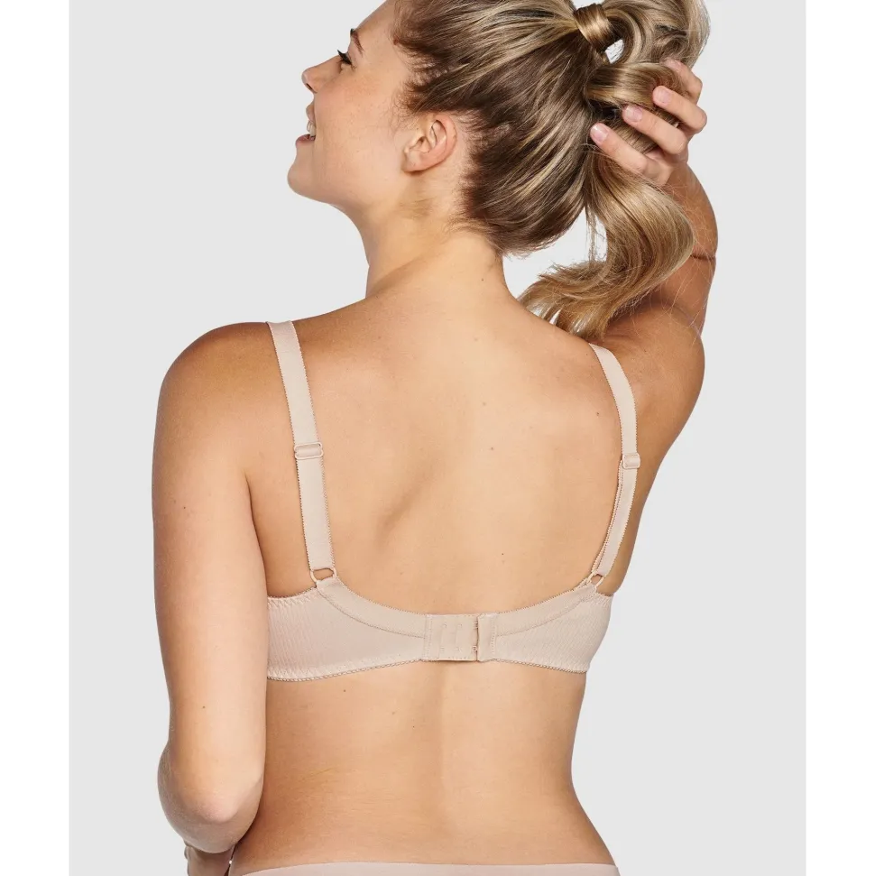 Buy Wirefree Ribbed Pure Cotton Bra