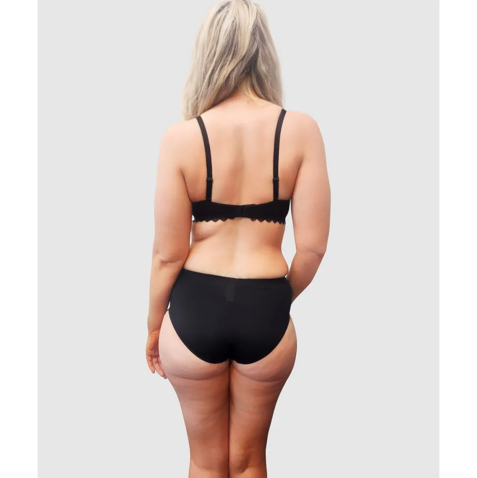 Buy Wirefree Triangle Cup Padded Lace Bra